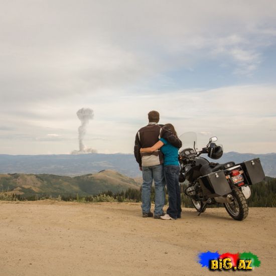 Atom partlayışına baxış (Fotolar)