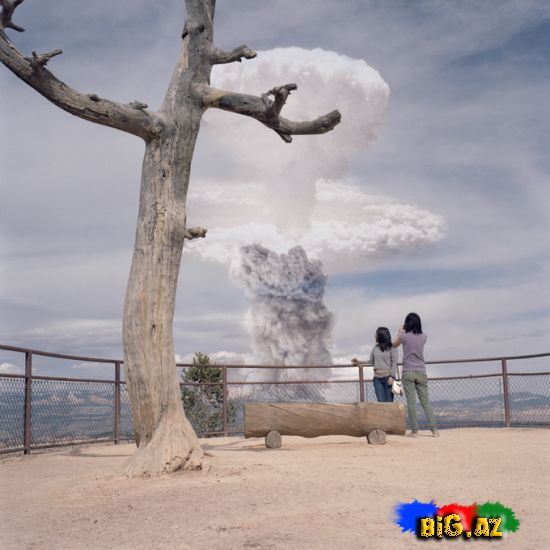 Atom partlayışına baxış (Fotolar)