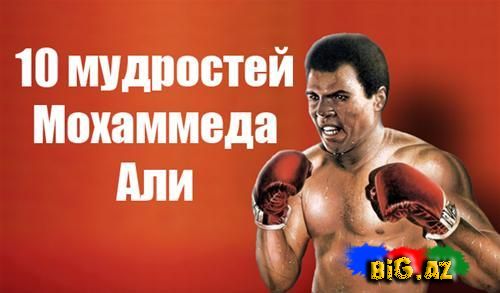 Məhəmməd Əlinin 10 müdrikliyi