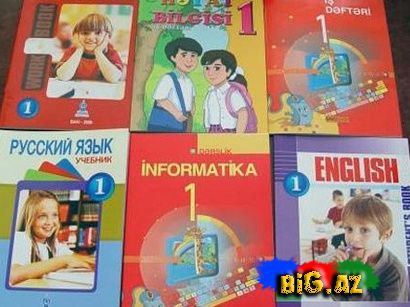 Azərbaycanda I sinfə gedəcək şagirdlər üçün yeni dərsliklər hazırlanıb