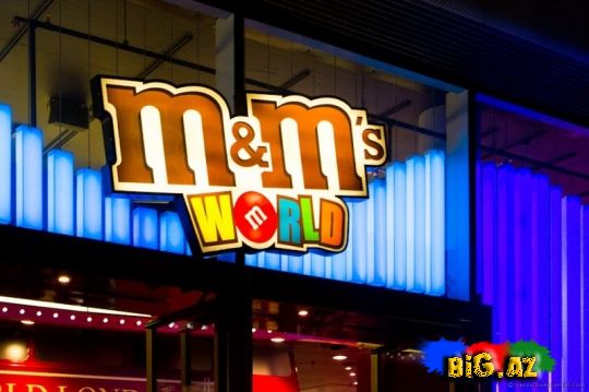 Londandakı M&M's World mağazası (Fotolar)