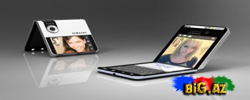 Samsung Flip Adlı Qatlanan Smartfon Konsepti