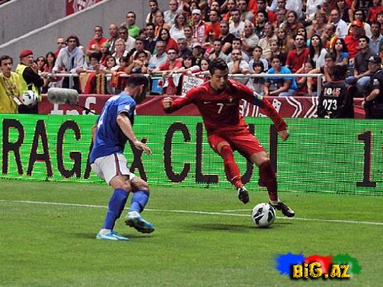 Dünya çempionatının seçmə mərhələsi: Portuqaliya 3:0 Azərbaycan (Foto, Video)