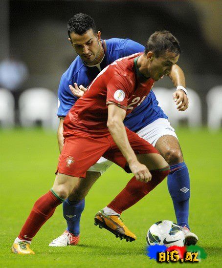 Dünya çempionatının seçmə mərhələsi: Portuqaliya 3:0 Azərbaycan (Foto, Video)