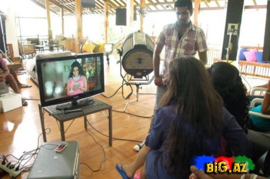 Nanə Ağamalıyeva Şri-Lankada hind qızı oldu (Foto)