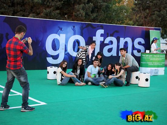 DÇ-2012: Fan zonada açılış konserti (Foto, Video)