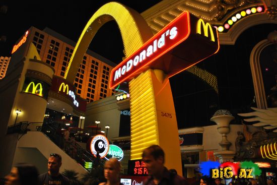 McDonald dünyada qəbul edilir (Foto)