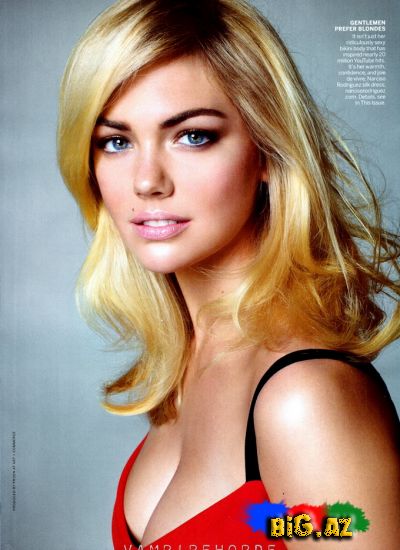 Kate Upton Vogue jurnalının noyabr 2012 sayında (Foto)