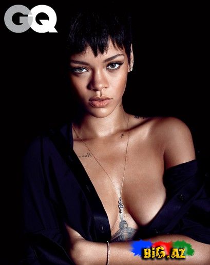 Rihanna GQ jurnalında - Foto