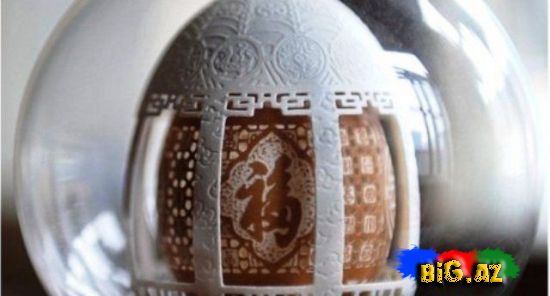 Yumurta qabığından möcüzələr yaradır (Foto)