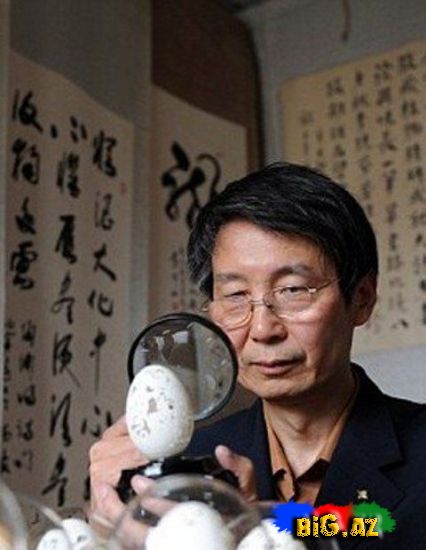 Yumurta qabığından möcüzələr yaradır (Foto)