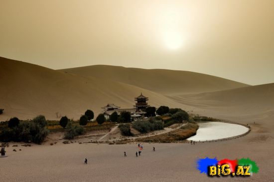 Çindəki Gobi gölündə inanilmaz tapıntı (Fotolar)