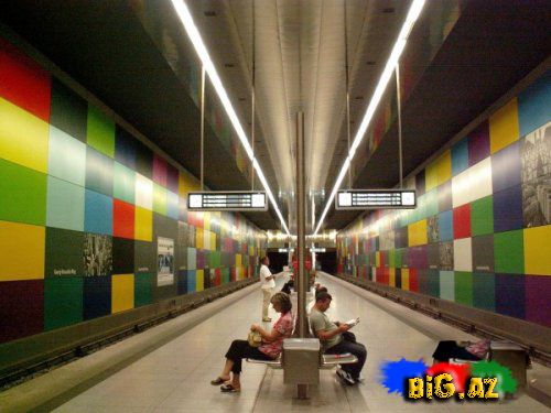 Metro arxitektura nümunəsi kimi (Foto)