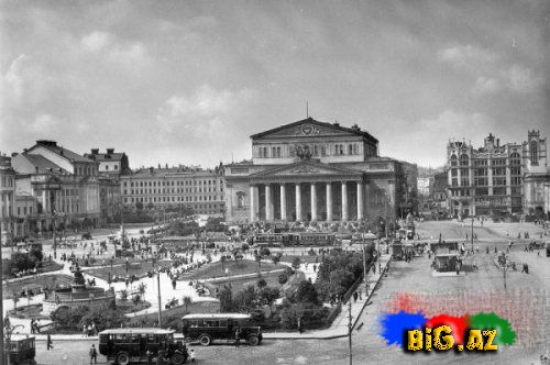 Moskva keçən əsrin 30-cu illərində (Foto)