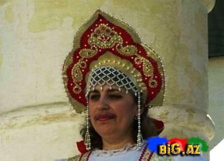 Bığlı qadınlar (foto)