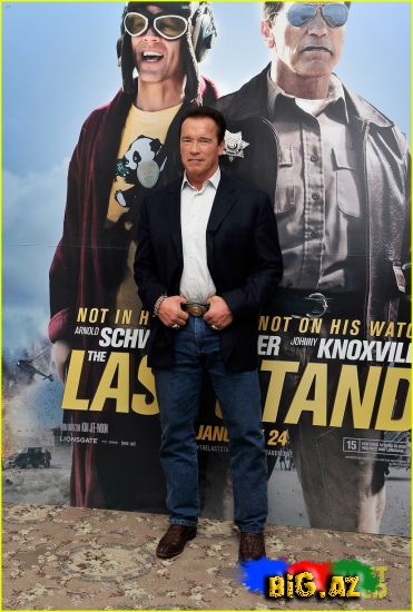 Arnold Schwarzenegger: Axırıncı Stend Alman Premyerası (Fotolar)