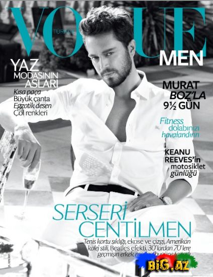Murat Boz "Vogue" jurnalında (Fotolar)