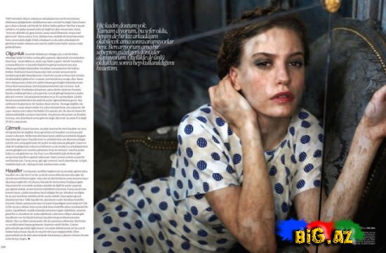 Serenay Sarıkaya "Vogue" jurnalında (Fotolar)