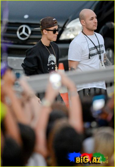 Justin Bieber: Miami konsertində (Fotolar)