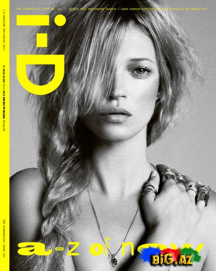Kate Moss i-D Magazine reklamında (Fotolar)