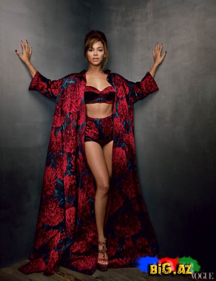 Beyonce Vogue US jurnalında (Fotolar)