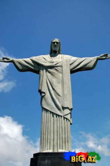 Rio-De Janeyrodakı Xrista Spasitel heykəli (Fotolar)