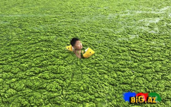 Çinin çirkli suları (Fotolar)