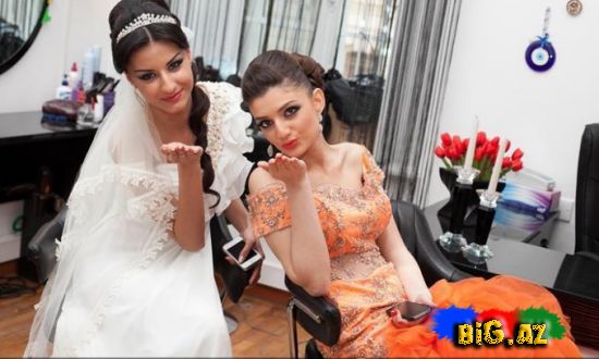 Miss Azerbaijanın modelləri gəlinlik geydi (Fotolar)