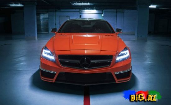 Yenilənmiş Mercedes-Benz CLS 63 AMG Stealth (Fotolar)
