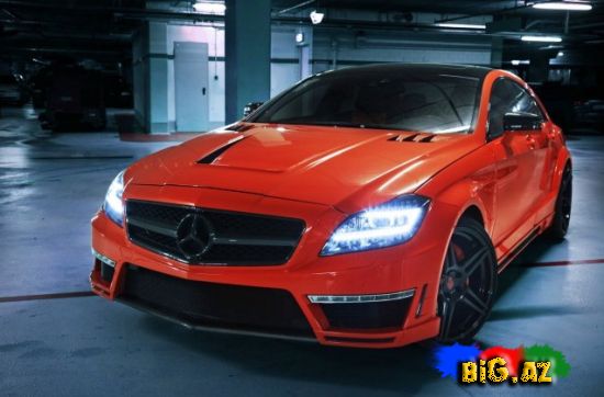 Yenilənmiş Mercedes-Benz CLS 63 AMG Stealth (Fotolar)