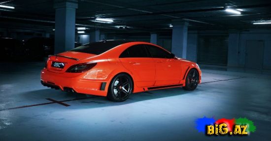 Yenilənmiş Mercedes-Benz CLS 63 AMG Stealth (Fotolar)