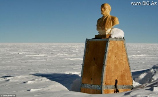 Leninin Antarktidadakı yadigarı (Fotolar)