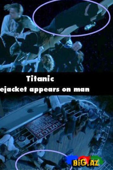 Titanik filmində 15 kobud səhv (Fotolar)