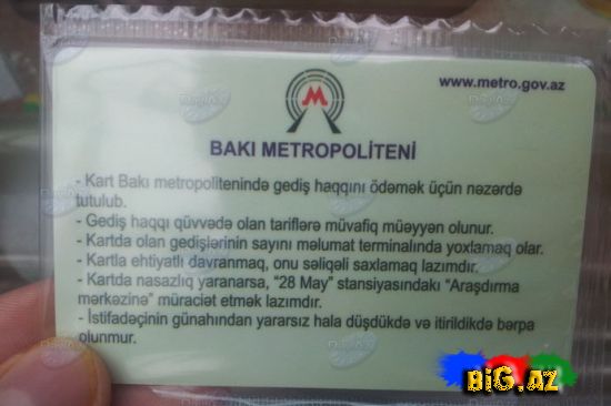 Bakı metrosunda yenilik tətbiq olundu (Foto)