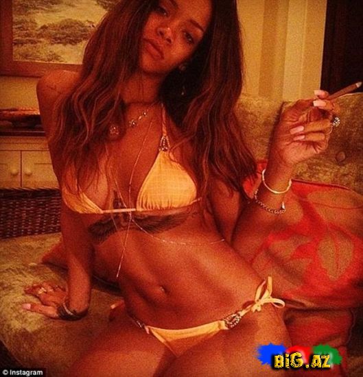 Rihannanın yeni fotoları Tvitteri silkələdi (Fotolar)