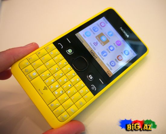 Bu da Nokianın yeni modeli Asha 210
