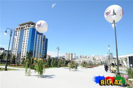 Bu da Bakının Qış parkı (Fotolar)