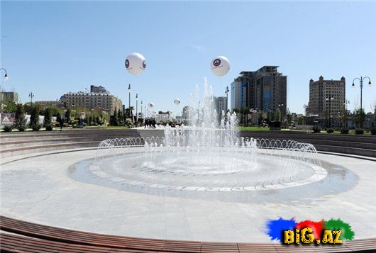 Bu da Bakının Qış parkı (Fotolar)