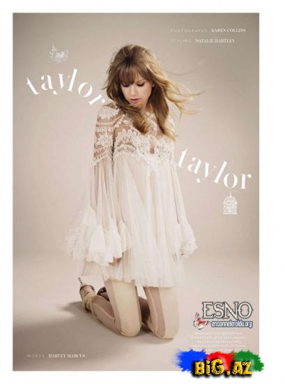 Taylor Swift InStyle jurnalında (Fotolar)