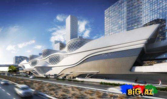 Dünyanın ən bahalı, ən gözəl metro stansiyası tikilir (Fotolar)
