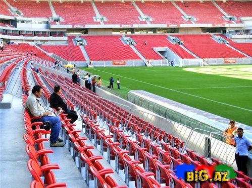 Ən bahalı stadionun açılışı oldu (Fotolar)