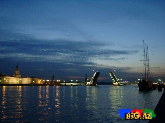 Sankt - Peterburq-Bəyaz gecələr (Fotolar)