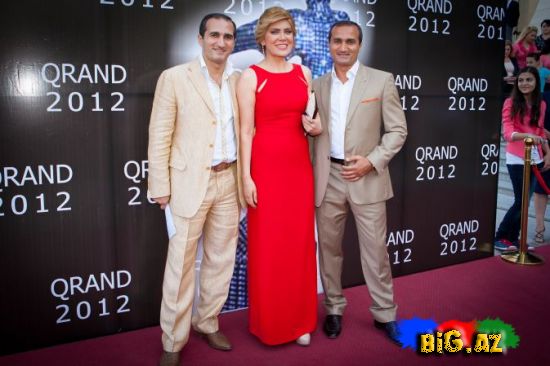 "Qrand 2012" mükafatlandırma mərasimində geyimləri göz oxşadı (Foto)