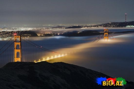 Dumanlı San Fransisko (Fotolar)
