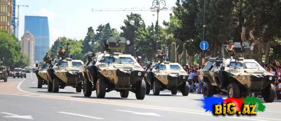 26 iyun - Silahlı Qüvvələr günü münasibətilə keçiriləcək hərbi parada hazırlıq davam edir