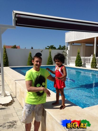 Putinin oxşarı - məşhur idmançı Bakıya gəldi (Fotolar)