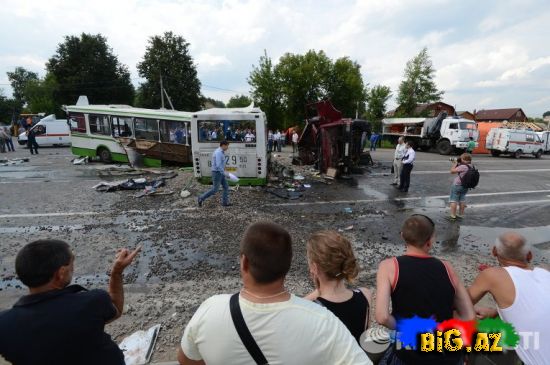 Moskvada 18 nəfəri öldürən erməni sürücü həbs edildi (Fotolar)