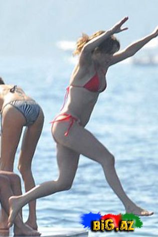 Jennifer Lopez dənizdə göz qamaşdırdı - Fotolar