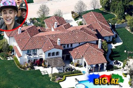 Justin Bieberin milyon dollarlıq evi - Fotolar