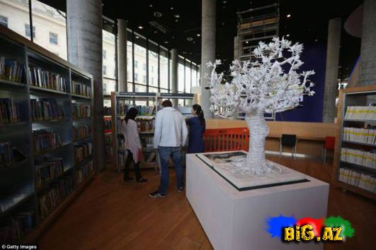 Avropanın ən böyük kitabxanası tikintisi başa çatdı - FOTO